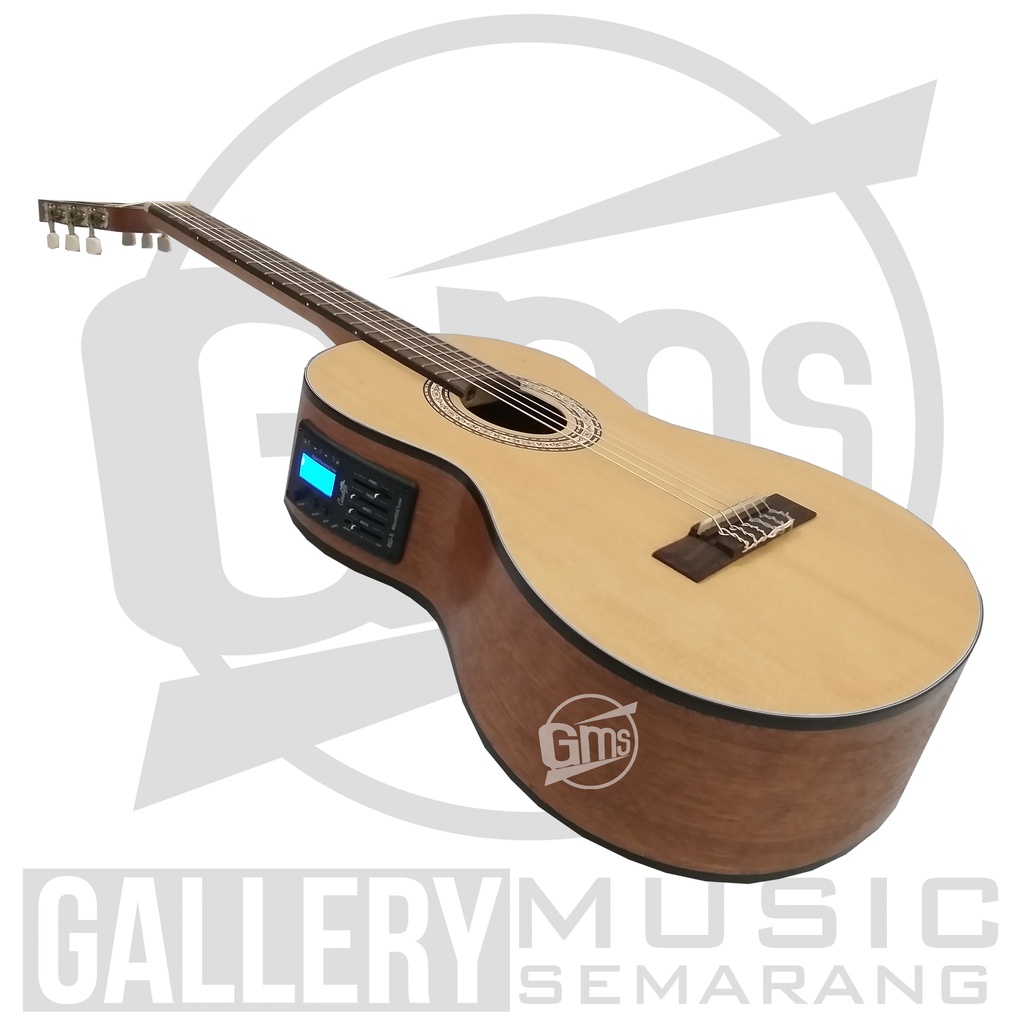 ORIGINAL!!! Gitar Klasik Elektrik Import Merk Cowboy CG-100 ¾ NA CG 100 ¾ NS 3per4 Cowboy AW-5