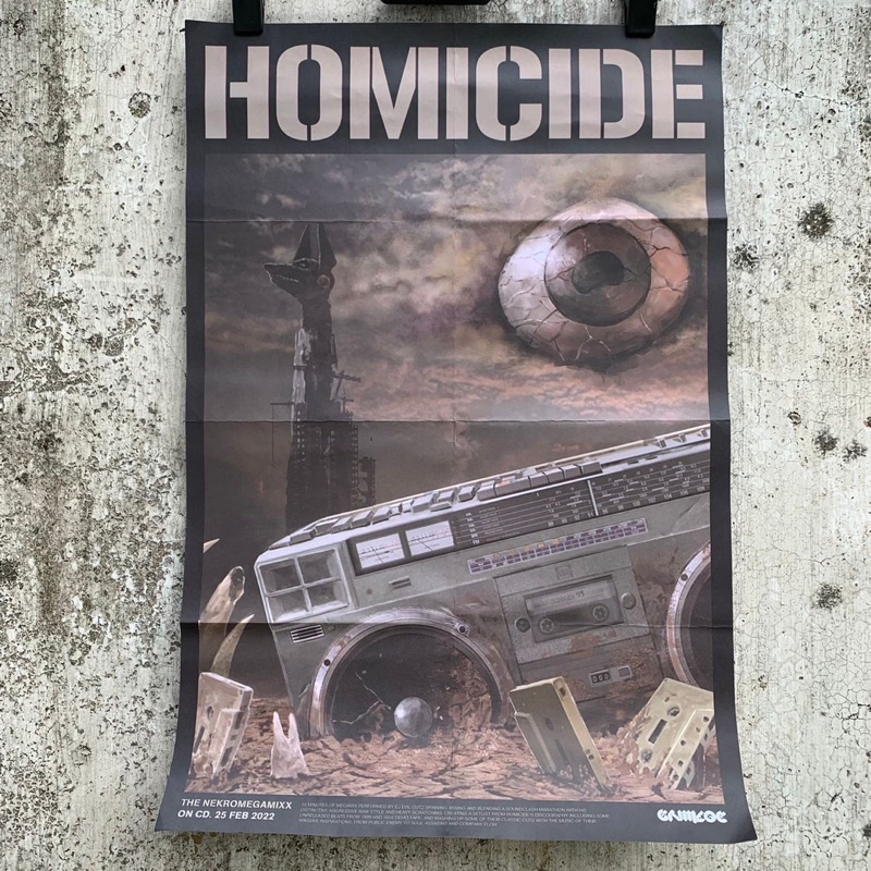 Poster + CD - Homicide Nekromegamixx