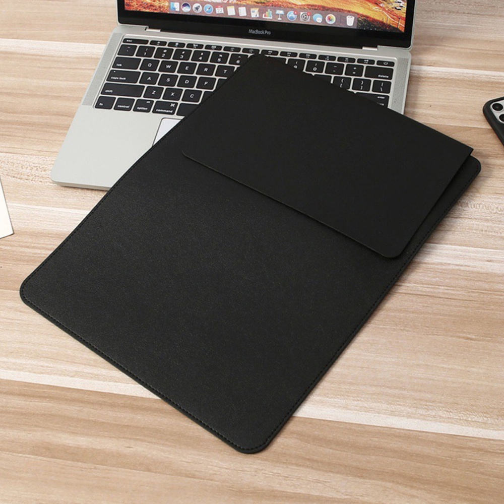 Sarung Macbook Air 13in Kulit Leather Case Sleeve / Tas Pelindung Laptop/Nyaman Digenggam/Tahan Benturan/Anti Debu Kotoran Image 8