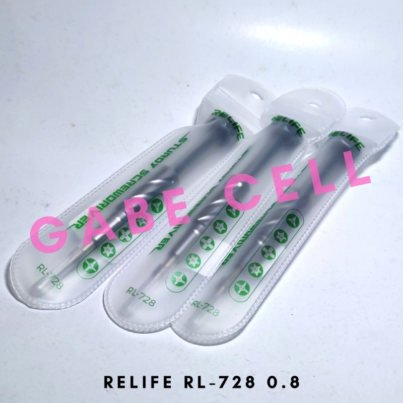 OBENG RELIFE RL-728 2.5/0.6/0.8/1.5 OPENING TOOLS