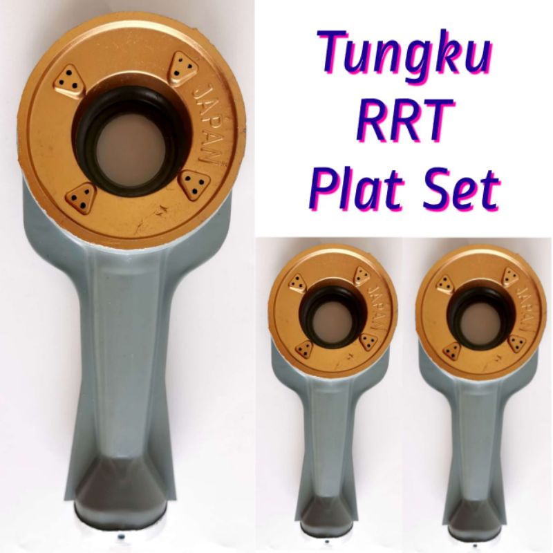 Tungku Kompor Gas RRT Serbaguna Plat Tebal/Set/Matahari/Ori