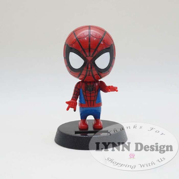 Spiderman Dashboard Pajangan Mobil Figure Bobble head