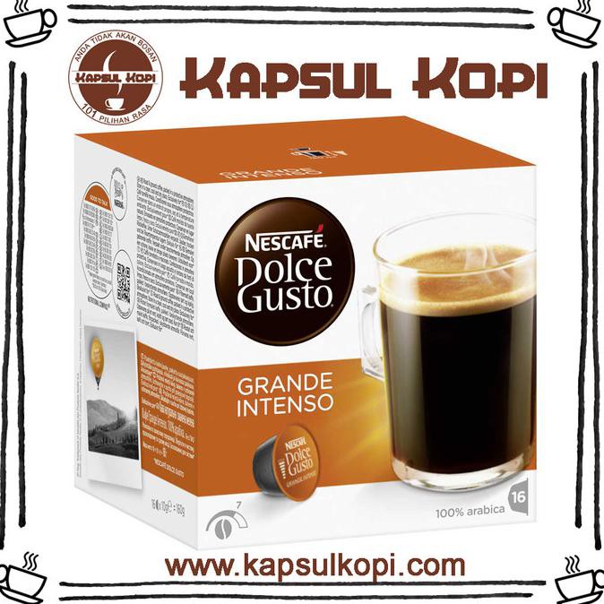 

Grande Intenso Kapsul Kopi Nescafe Dolce Gusto NDG Capsule Coffee