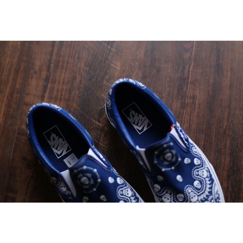 Vans Slip On Bandana True Blue Original