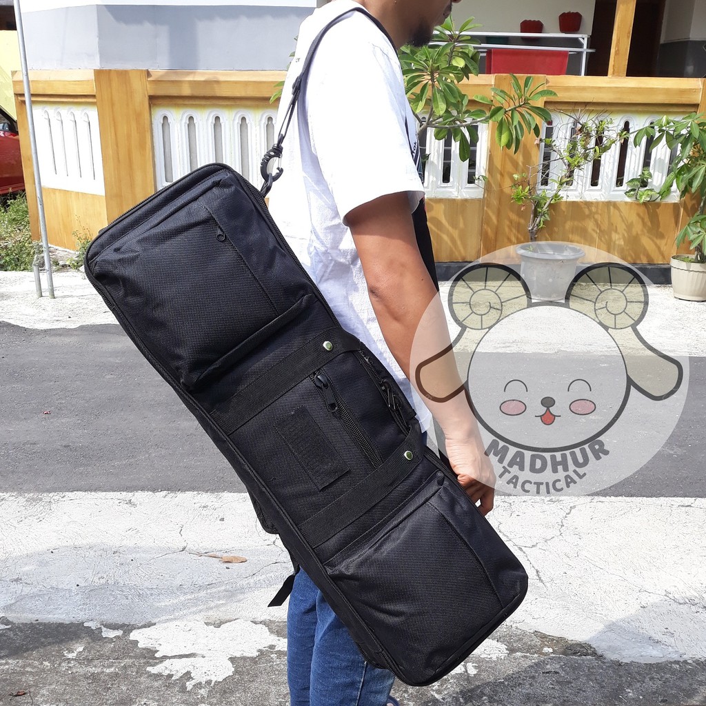 Gun Bag Tas Senapan Panjang 80 cm Isi 2 Unit