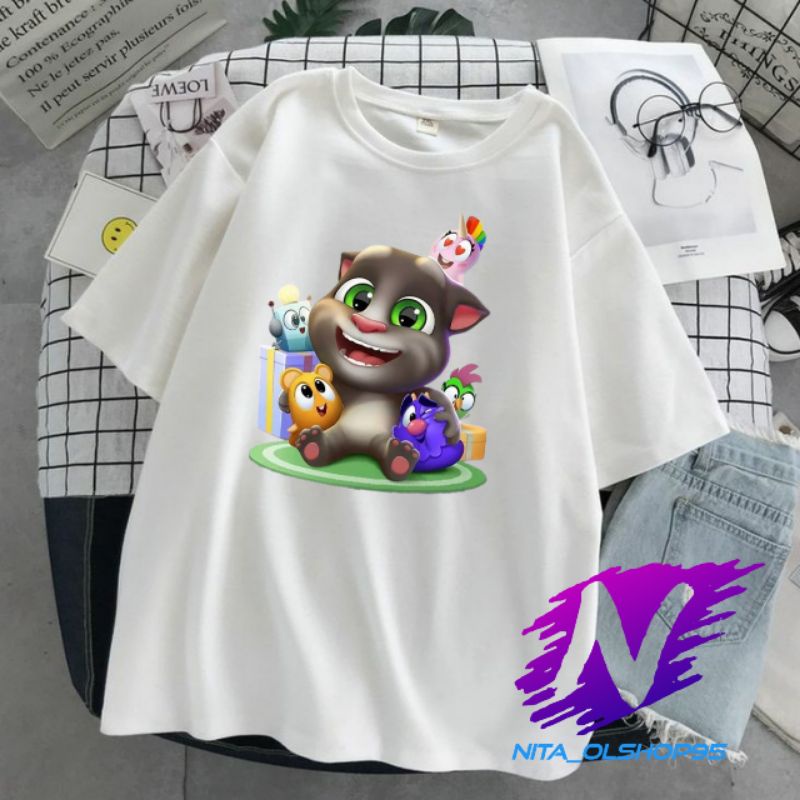 kaos my Tom baju kaos anak my talking tom