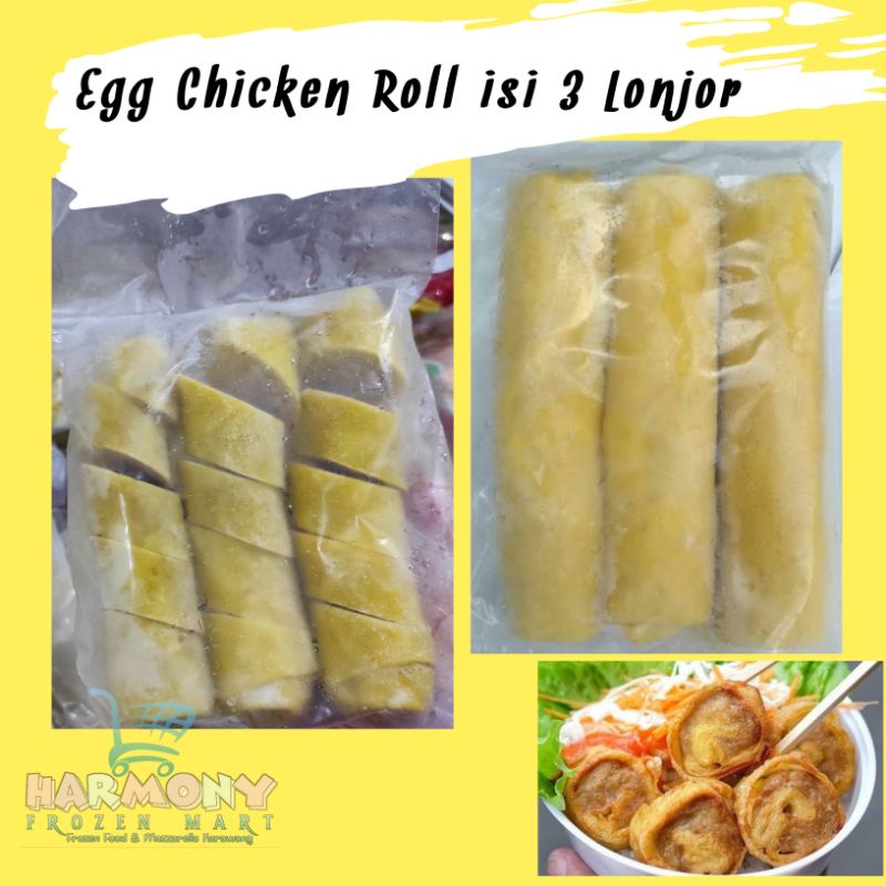 

Egg Chicken Roll isi 3 Lonjor