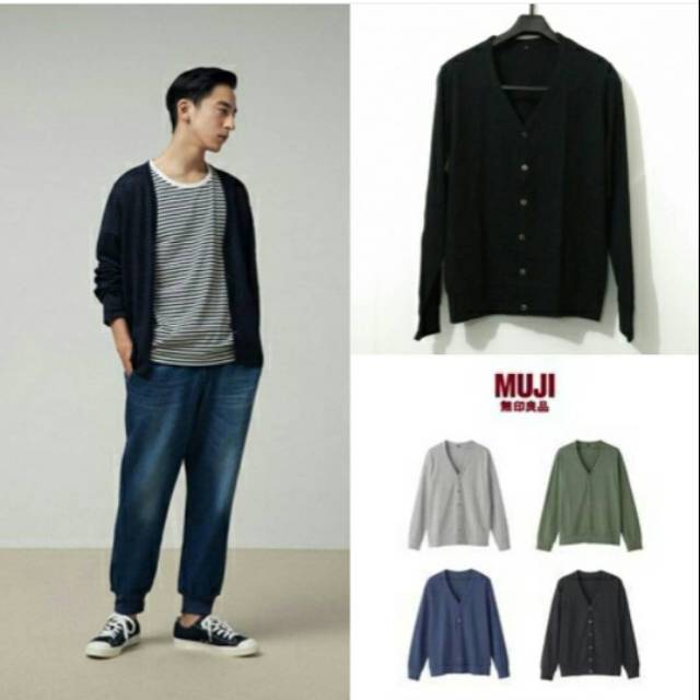 MUJI MEN CARDIGAN