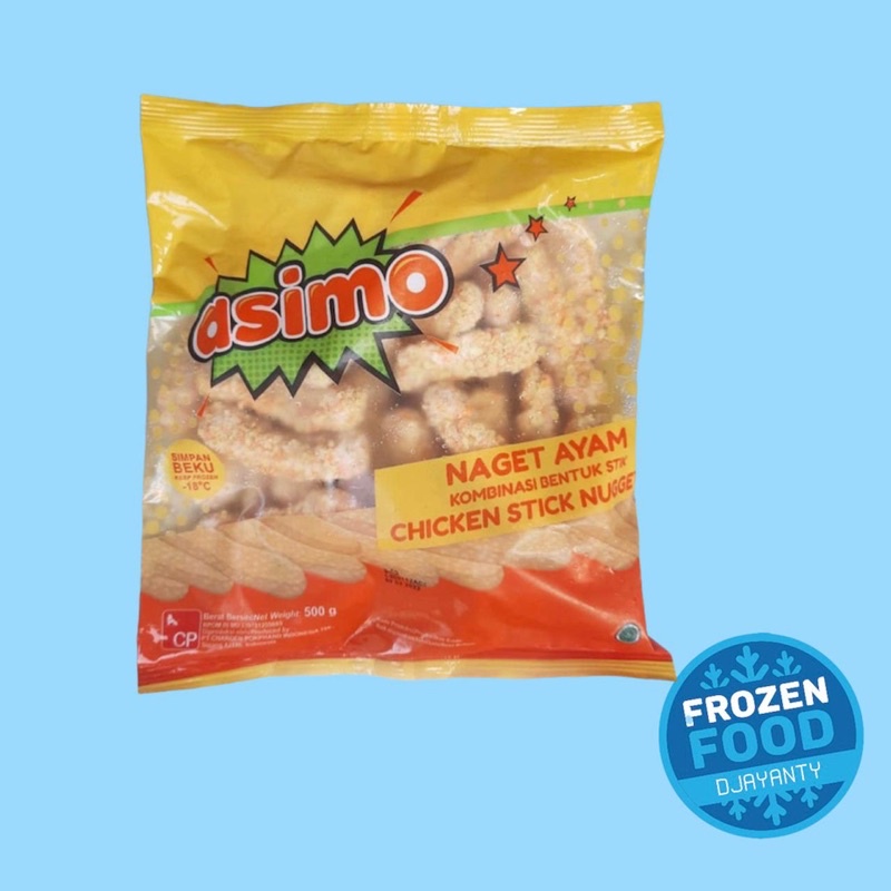 

Asimo Stick Nugget Ayam 500g