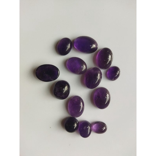 Batu akik kecubung dimensi 15x20 (n)