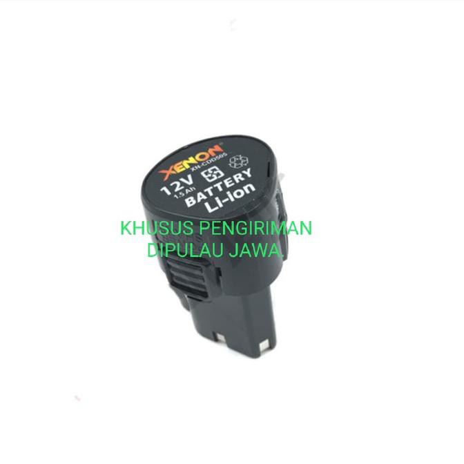 Baterai Bor Cordless Drill 12 V XENON CDD505- CDD500.