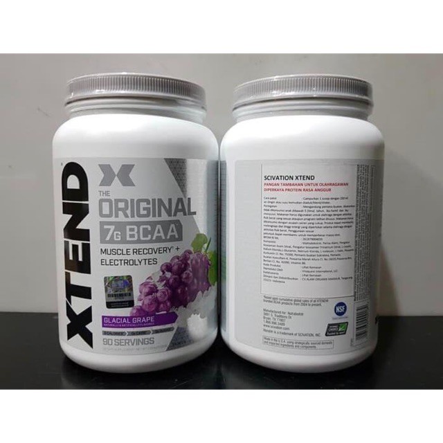 XTEND BCAA 90 serving BPOM NEW XTEND BCAA