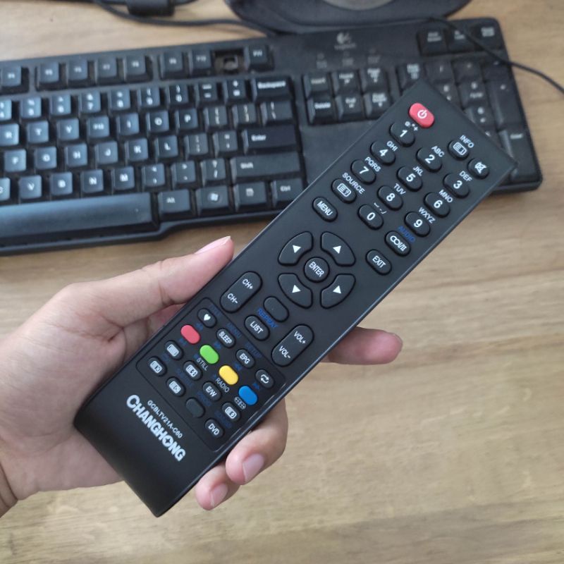 Remot TV LED CHANGHONG Original Terbaru - Remot CHANGHONG