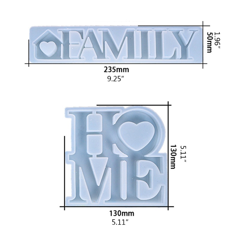 SIY  Diy Silicone Mold for Epoxy Resin Casting Jewelry Making for Home Decoration