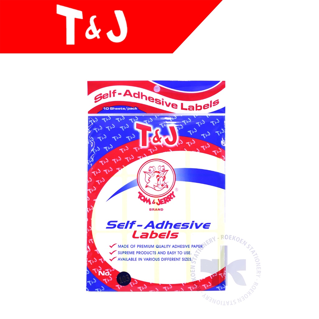 Tom & Jerry TJ Label 103 (32 x 64mm)