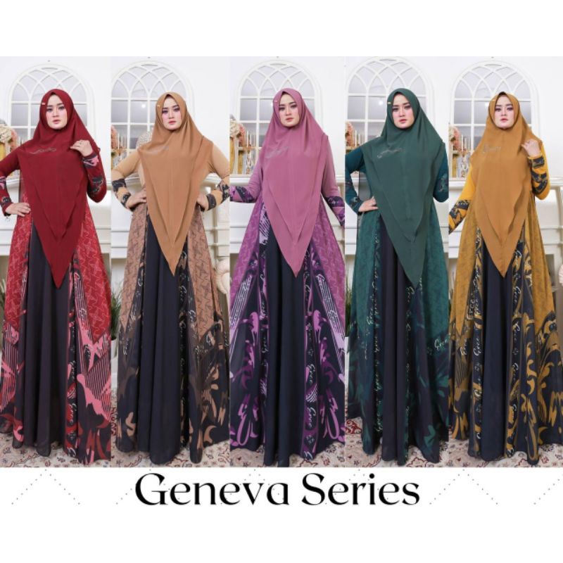 Baju Gamis Dress Set Syari by Erce