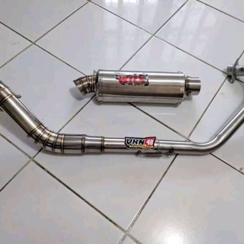 knalpot racing oval Vixion CB 150r GSX Sonic satria Fu swara gahar padat Adem