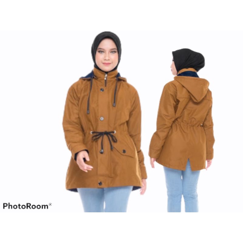 ANAPHA jacket parka wanita cewe cewek jaket motor jaket wanita jaket parka pendek