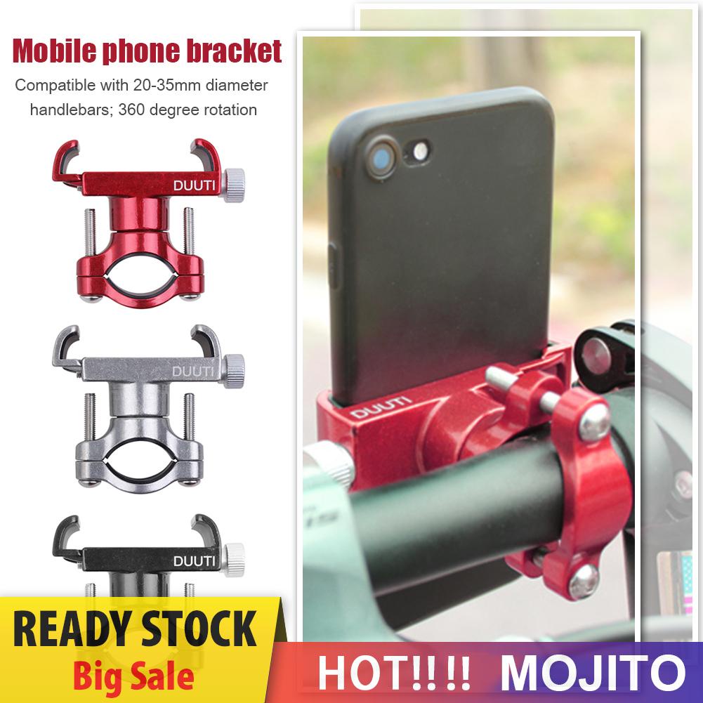 Duuti Bracket Dudukan Handphone Rotasi 360 Derajat Untuk Aksesoris Motor Dan Sepeda