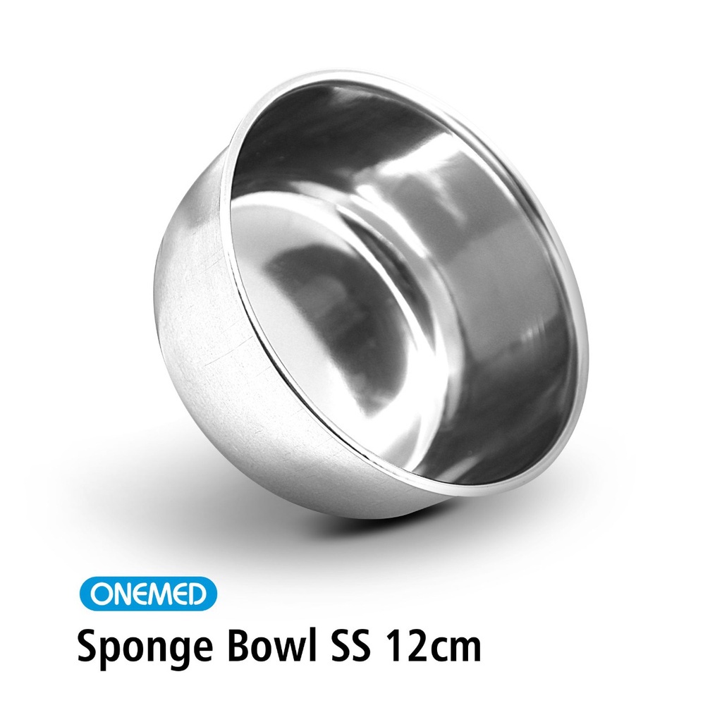 Bowl Sponge Stainless Steel 12 cm OneMed