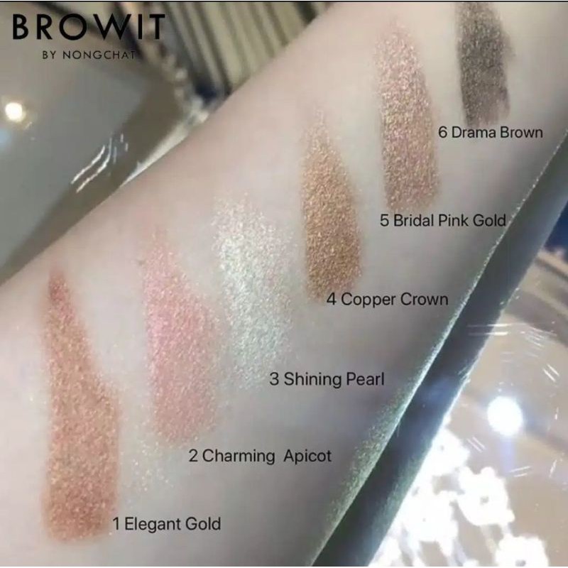 (READY) Browit Eyemazing Shadow and Liner by NONGCHAT 100% Original Thailand