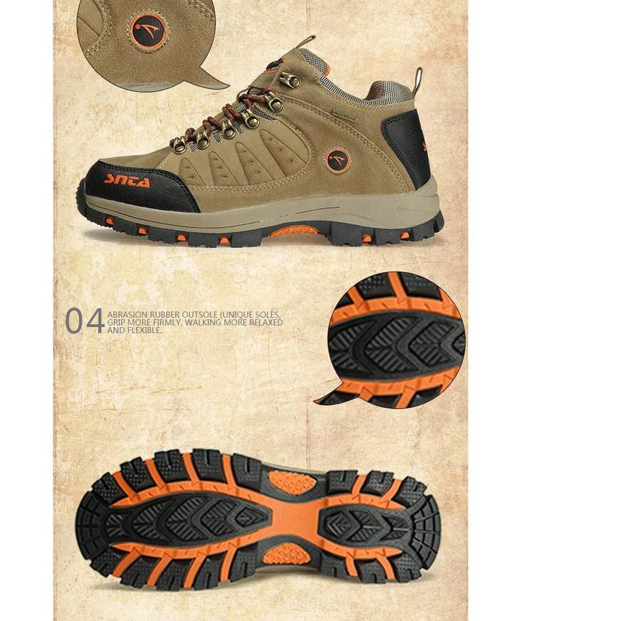Promo [BEST SELLER] Sepatu Gunung Outdoor SNTA 470 Waterproof Hiking Murah M2P1 BE7
