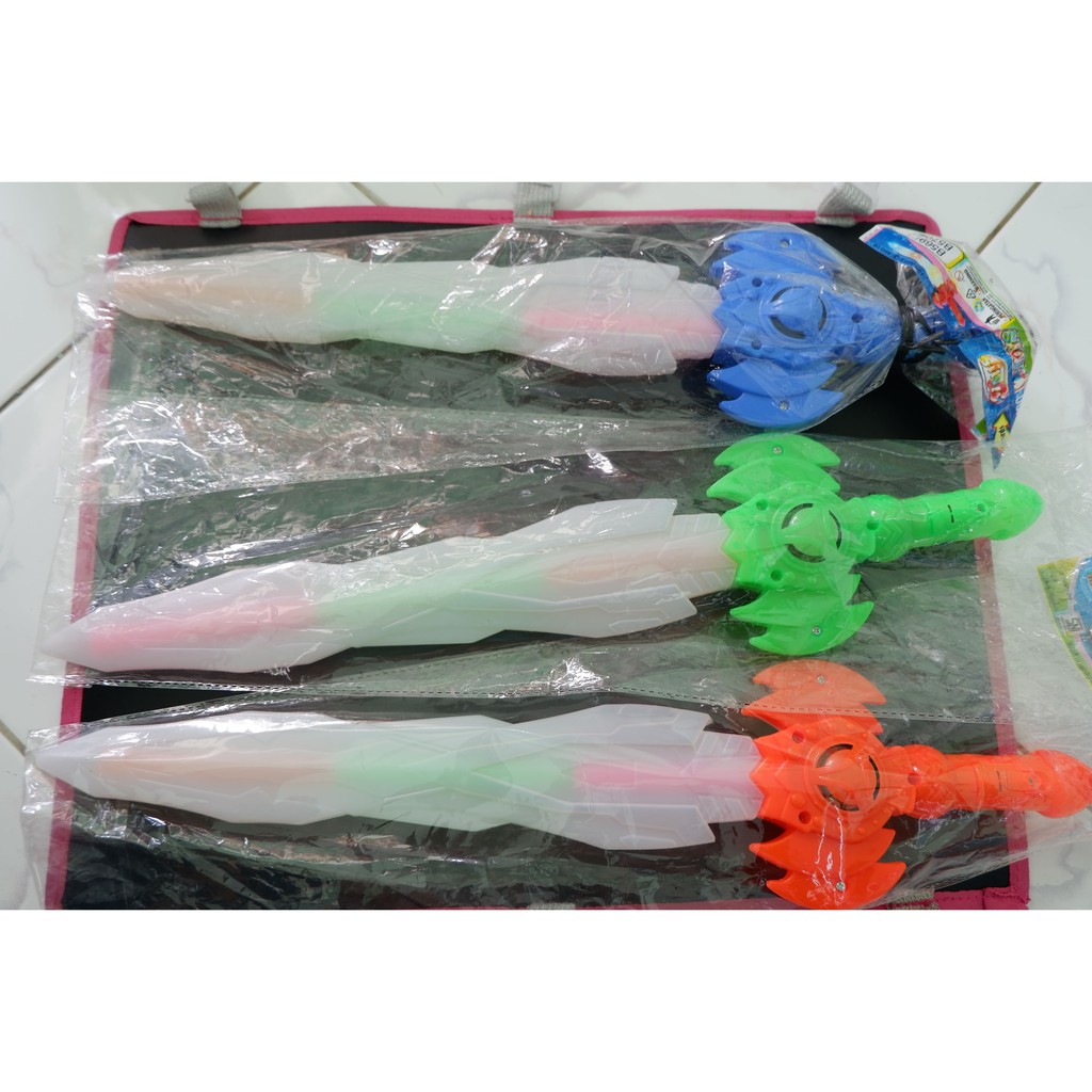 mainan anak pedang elektronik