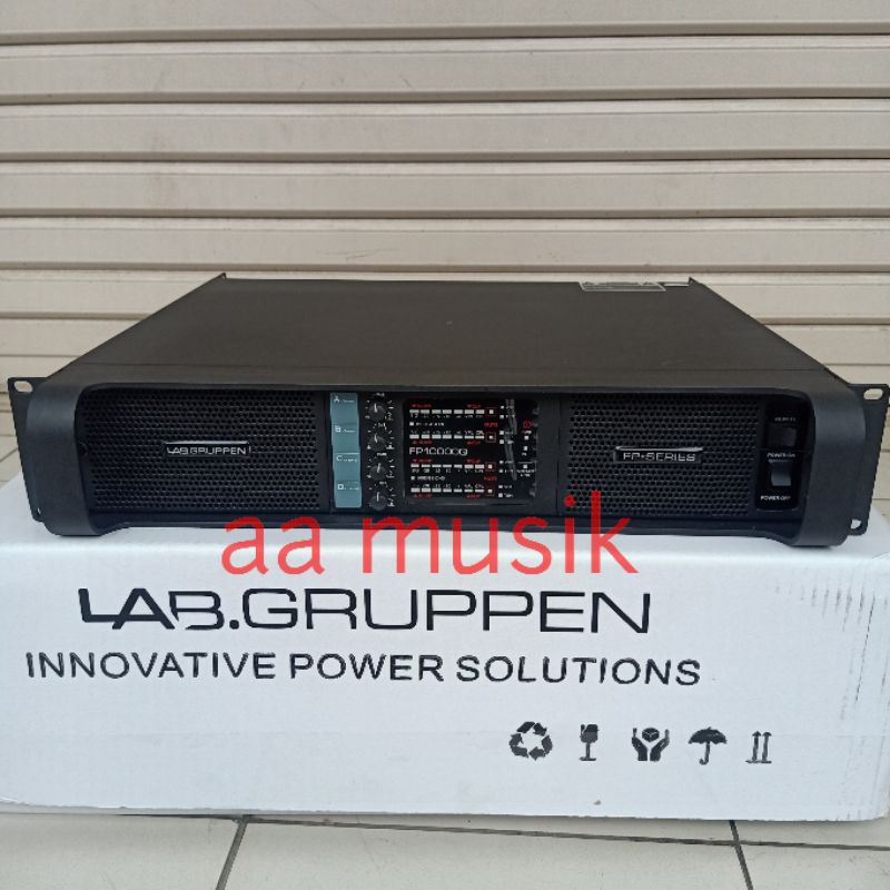 POWER AMPLI LAB GRUPPEN FP10000Q POWER 4 CHANNEL GRADE SUPER FP-10000 Q