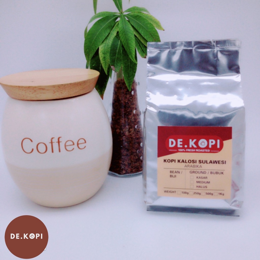 

Kopi Bubuk Arabika Kalosi Sulawesi 1 Kg Terenak Sangrai Terbaik Mutu Terjamin Kwalitas Kopi Asli