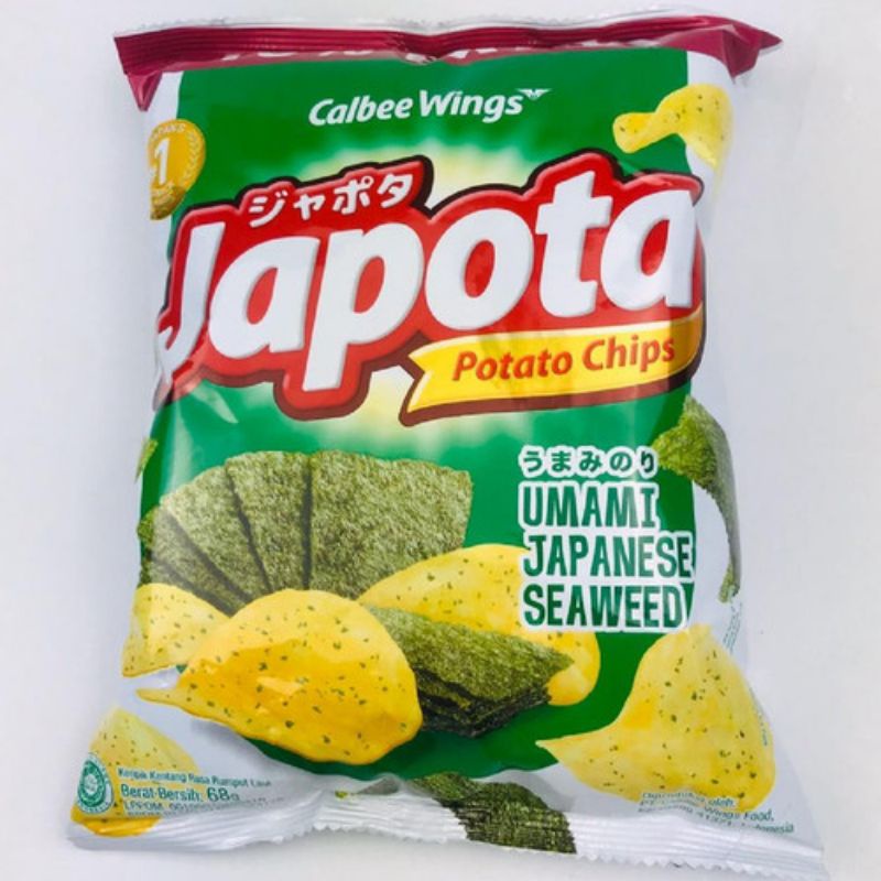 

Japota Umami Japanese Seaweed Keripik Kentang 68gr