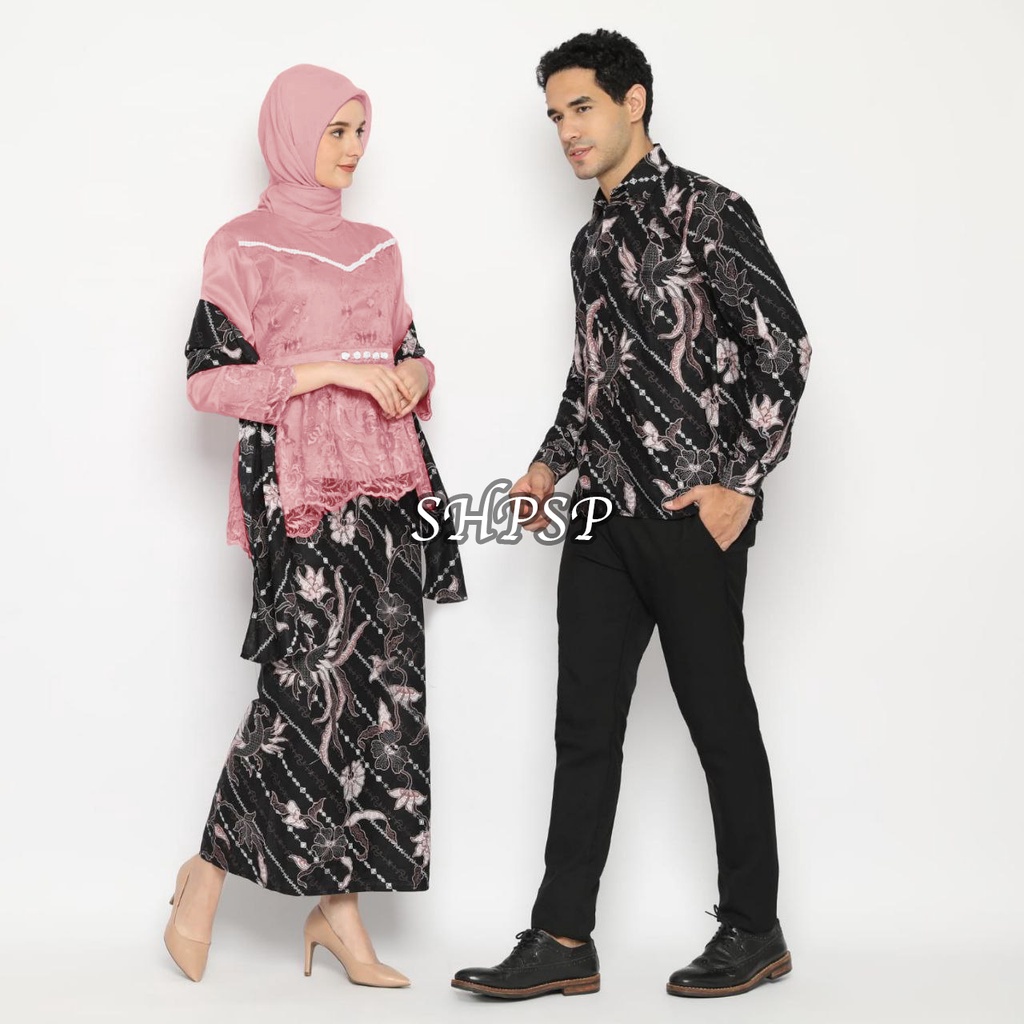 New Collection - SHOPASHOP SOLO Batik Kebaya Couple Jesicca Tulle Mutiara Couple Tunangan/ Kebaya Wisuda/ Couple Engagement/ Bridesmaid/ Pager Ayu/ Couple Hits 2022