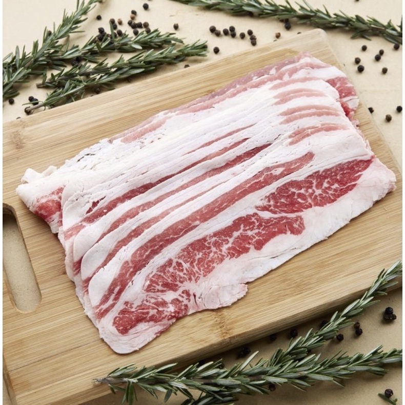 

slice beef Us shortplate 500gr