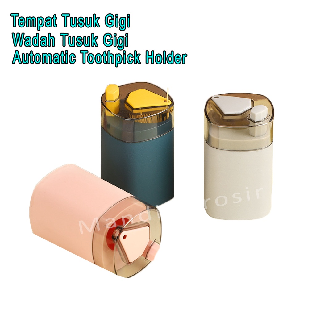 Tempat Tusuk Gigi * Wadah Tusuk Gigi *Automatic Toothpick Holder