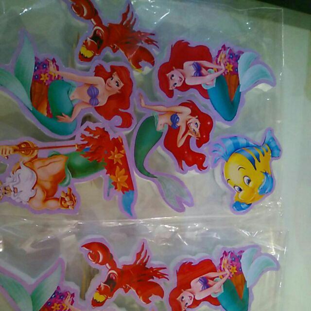 Cupcake Topper Ariel Mermaid