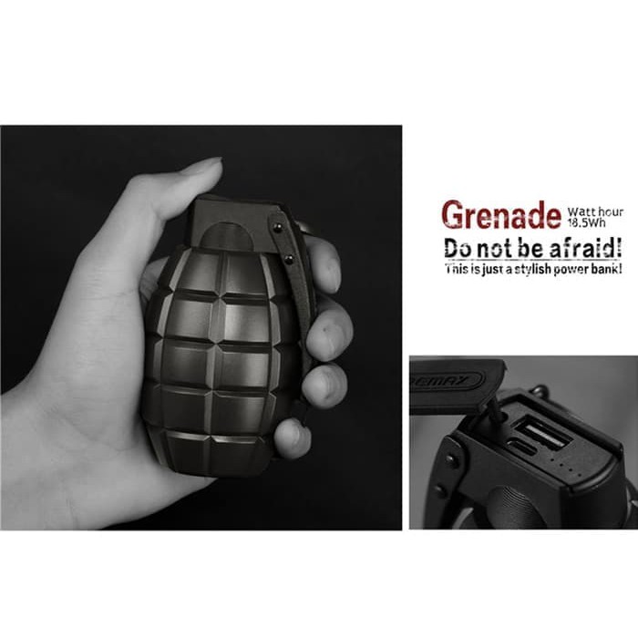 Remax RPL-28 Grenade Model Power Bank / Powerbank 5000mAh