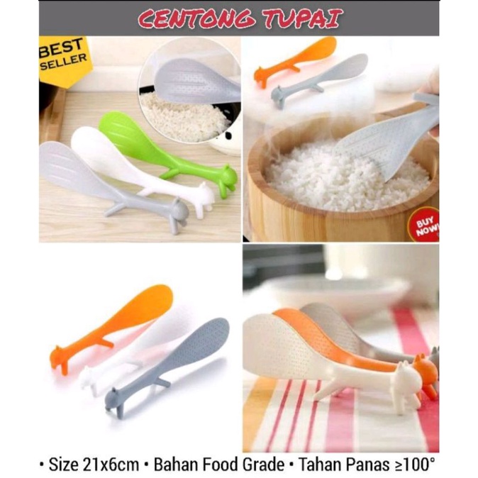 Centong Tupai Anti Lengket