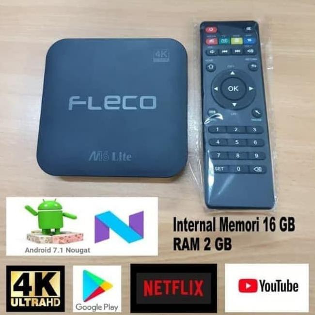 Tv Box Android Tv Box Fleco M-16 Tv Cable Termurah Kode 1197