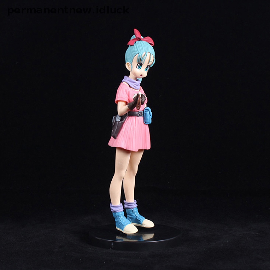 Mainan Action Figure Anime Dragon Ball Bulma Bahan PVC