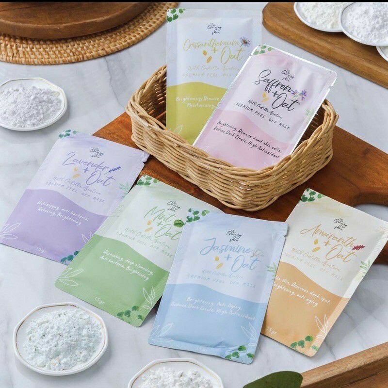 BPOM ✅ QUINZY SKIN PEEL OFF PETAL MASK 15GR/ QUEENZY PEEL OFF MASK WITH