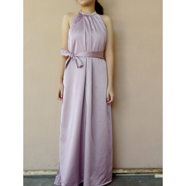 Dress Pesta Lilac