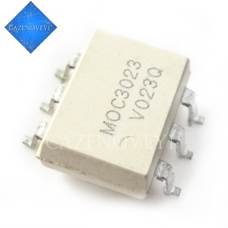 10pcs Ic Moc3023 3023 Smd-6