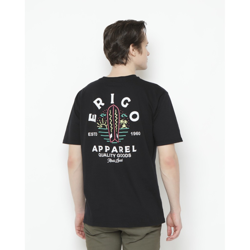 Jual Erigo T-Shirt Local Pride Black Indonesia|Shopee Indonesia