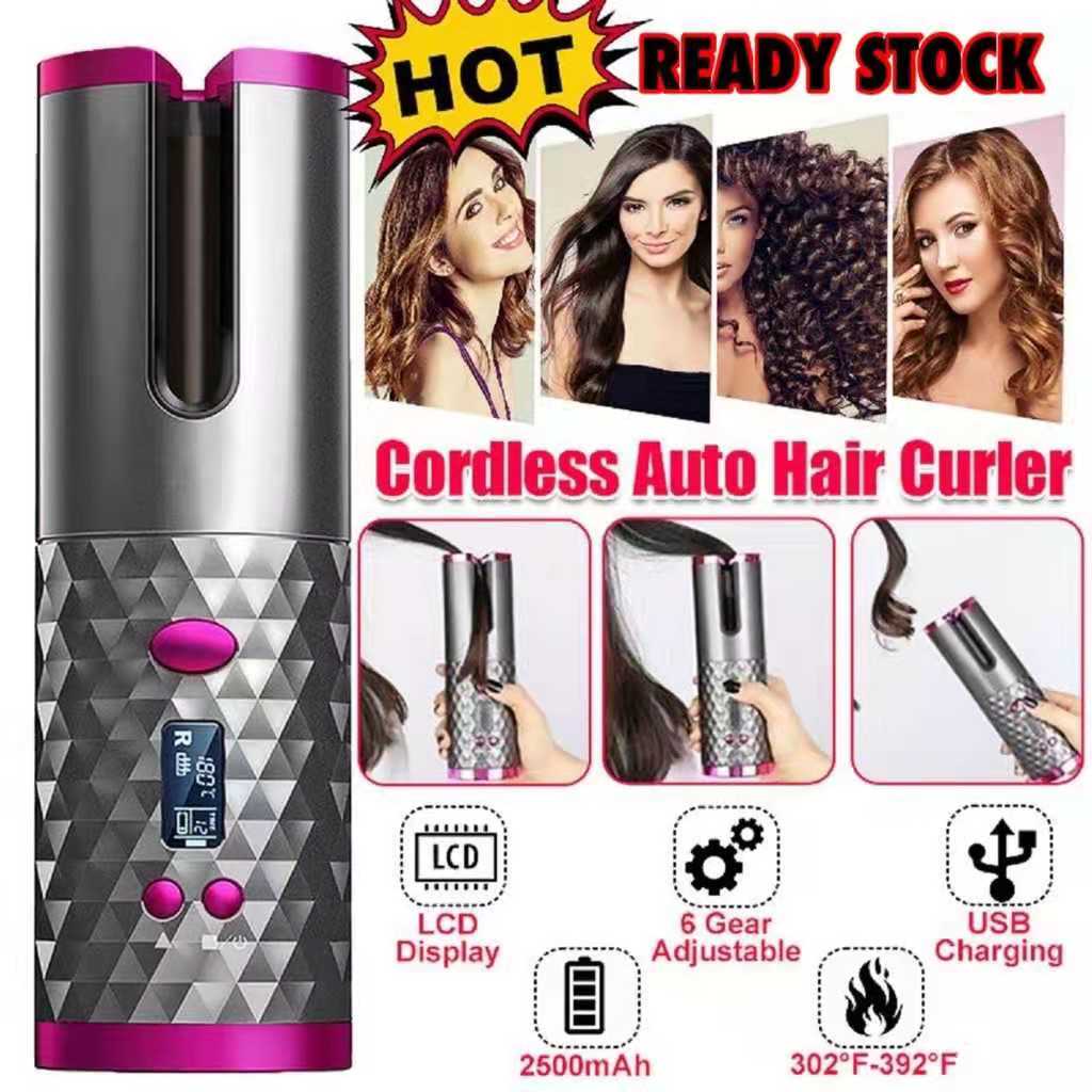 Automatic Hair Curler Cordless