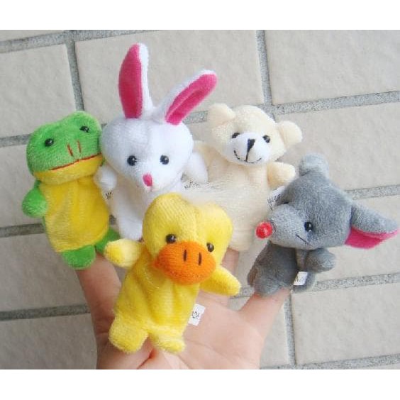 Boneka Kain Jari Motif Aneka Hewan Binatang Lucu Shopee Indonesia