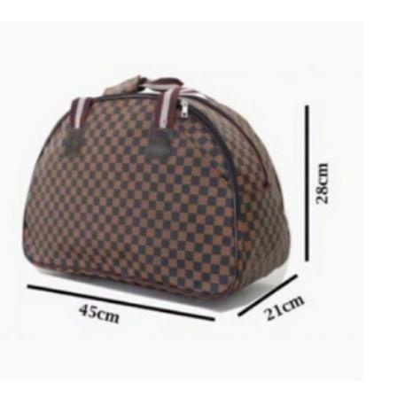 Terbagus.. TRAVEL BAG ELLE JUMBO/TRAVEL BAG LV DAMIER/TAS PULANG KAMPUNG