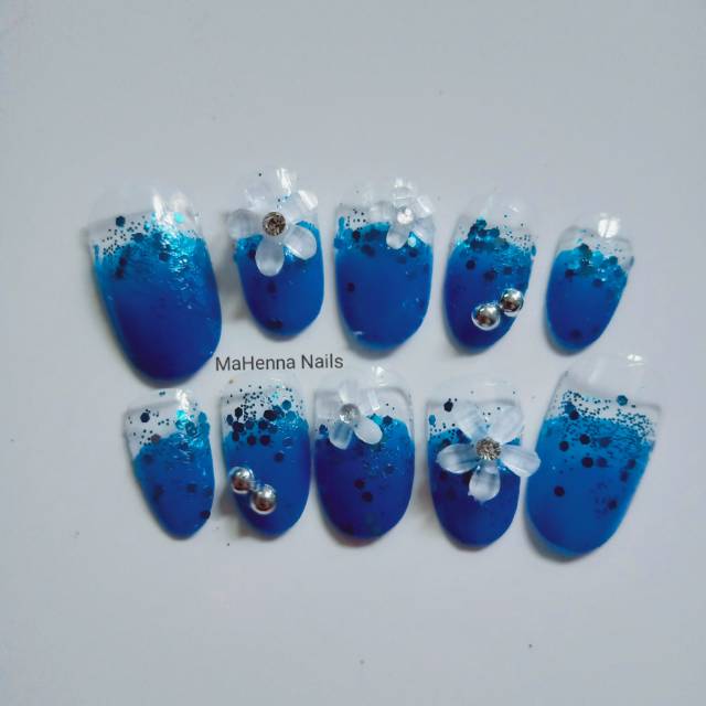 KUKU PALSU 3D PENGANTIN KUKU KUKUAN fake nail