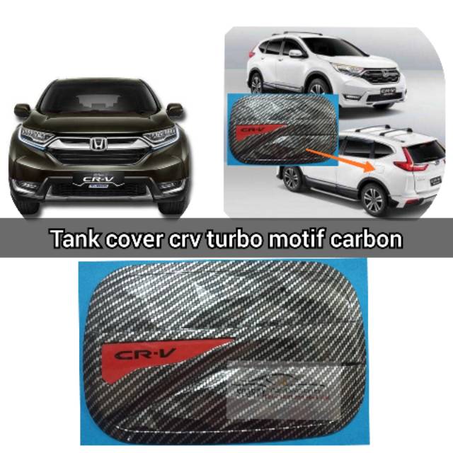 Tank cover crv turbo 2017-2020 carbon glosi