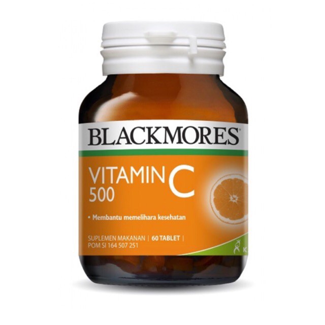 Blackmores Vitamin C 500Mg (60 Tablet) / Suplemen Daya Tahan Tubuh / Vit C
