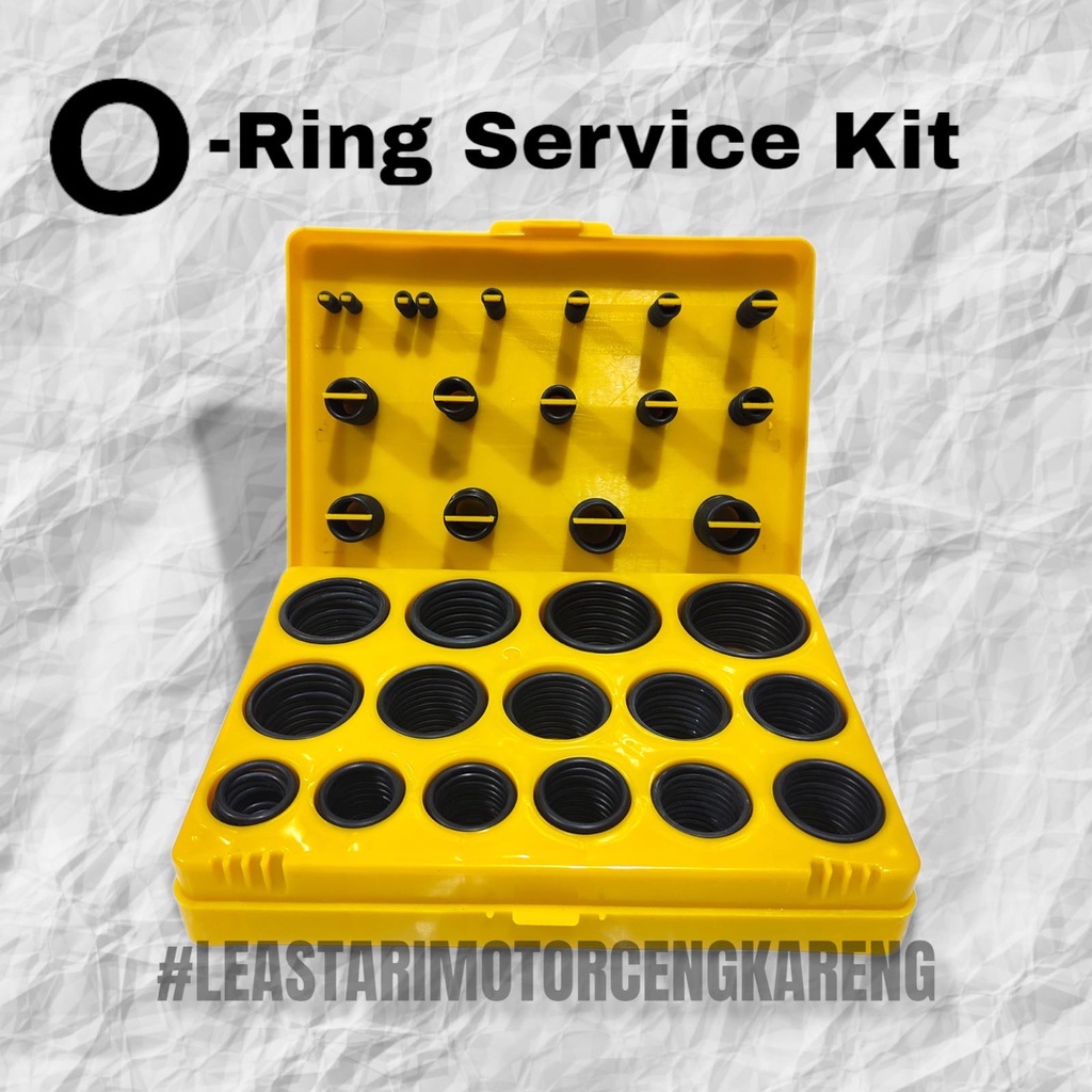 KARET ORING SET RING SEAL SET MOTOR MOBIL BOX KUNING METRIC SERIES