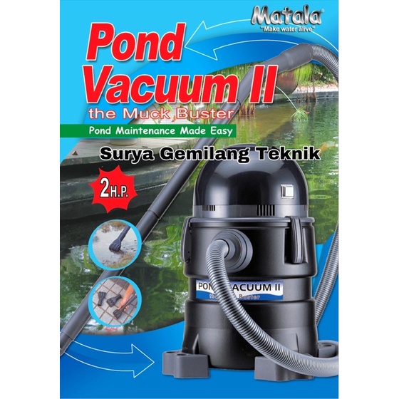 Vacum Kolam Renang Dan Kolam Ikan Matala Mesin Vacuum Kolam Renang